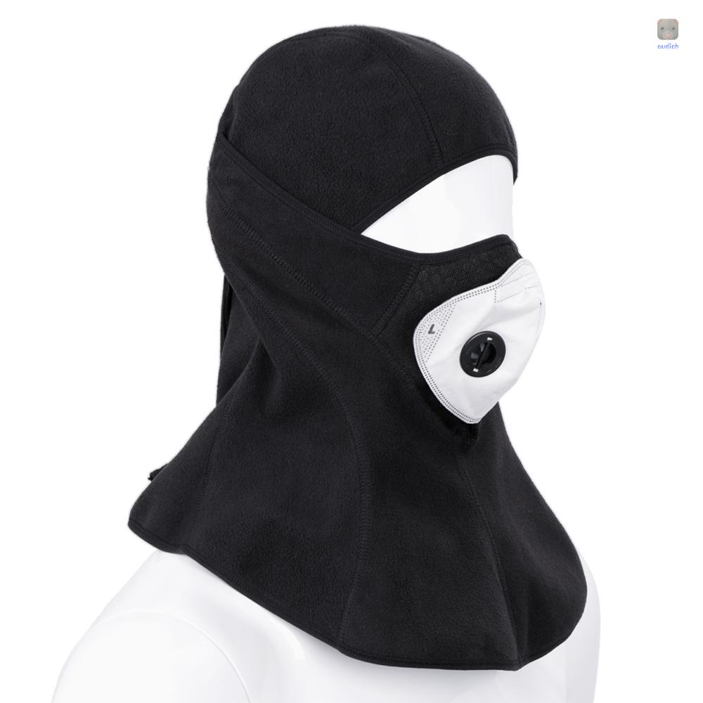 Mũ Trùm Đầu Che Phủ Toàn Diện Bằng Vải Lông Cừu Đàn Hồi Chống Nước Chống Bụi Dùng Trượt Tuyết Đi Xe Đường Bộ Đường Dài Đường Dài