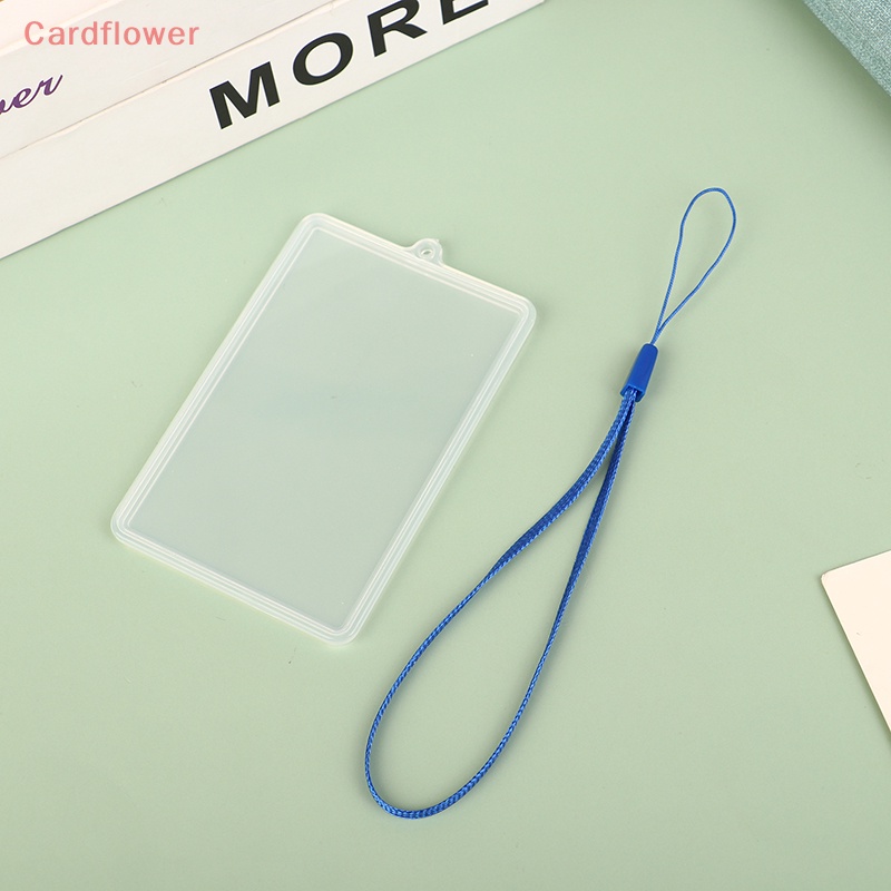 Bao Da Điện Thoại Nắp Lật Trong Suốt Có Ngăn Đựng Thẻ Và Dây Đeo Mới