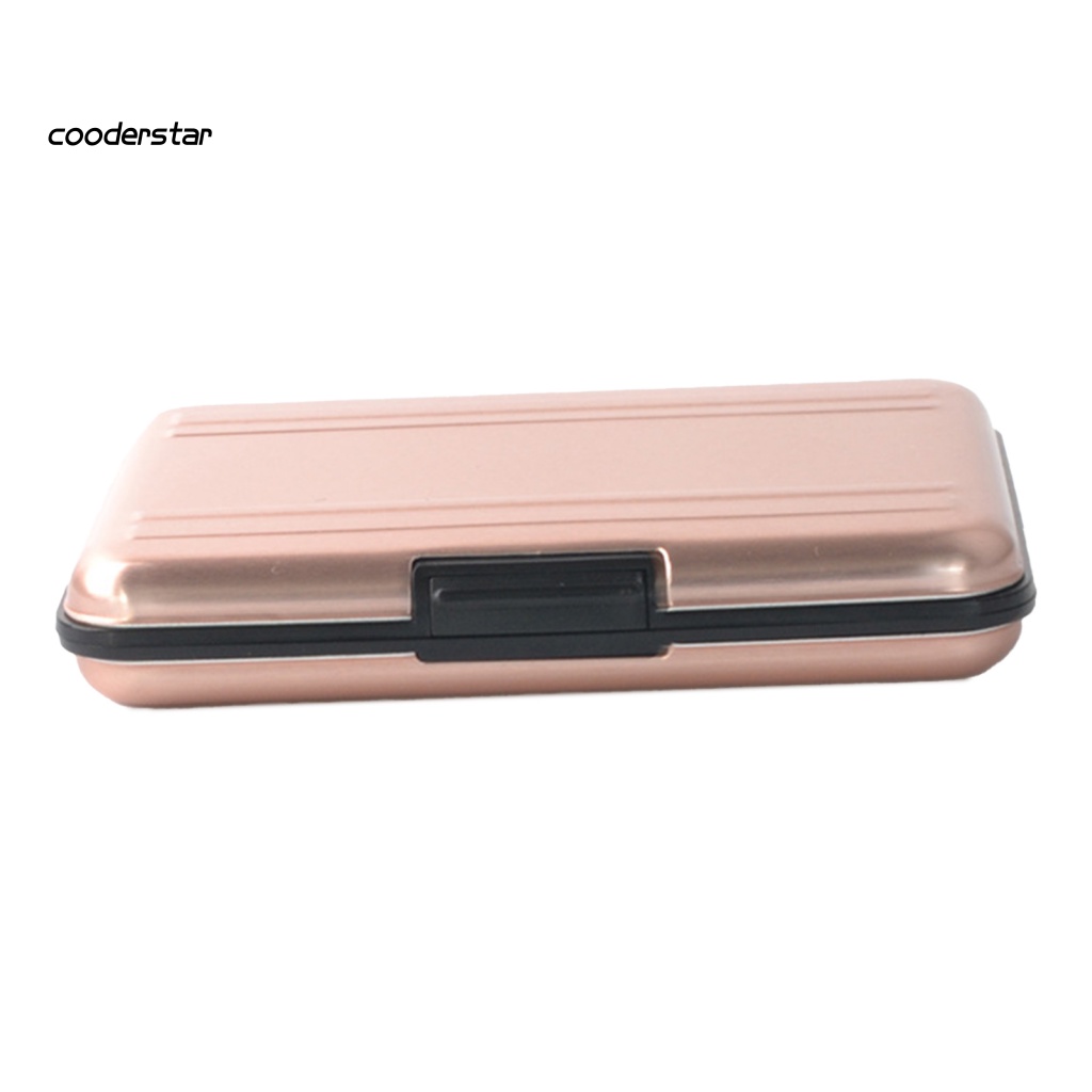 Hộp Đựng Thẻ Nhớ SD / TF 8 Ngăn Chống Trầy Xước Tiện Dụng