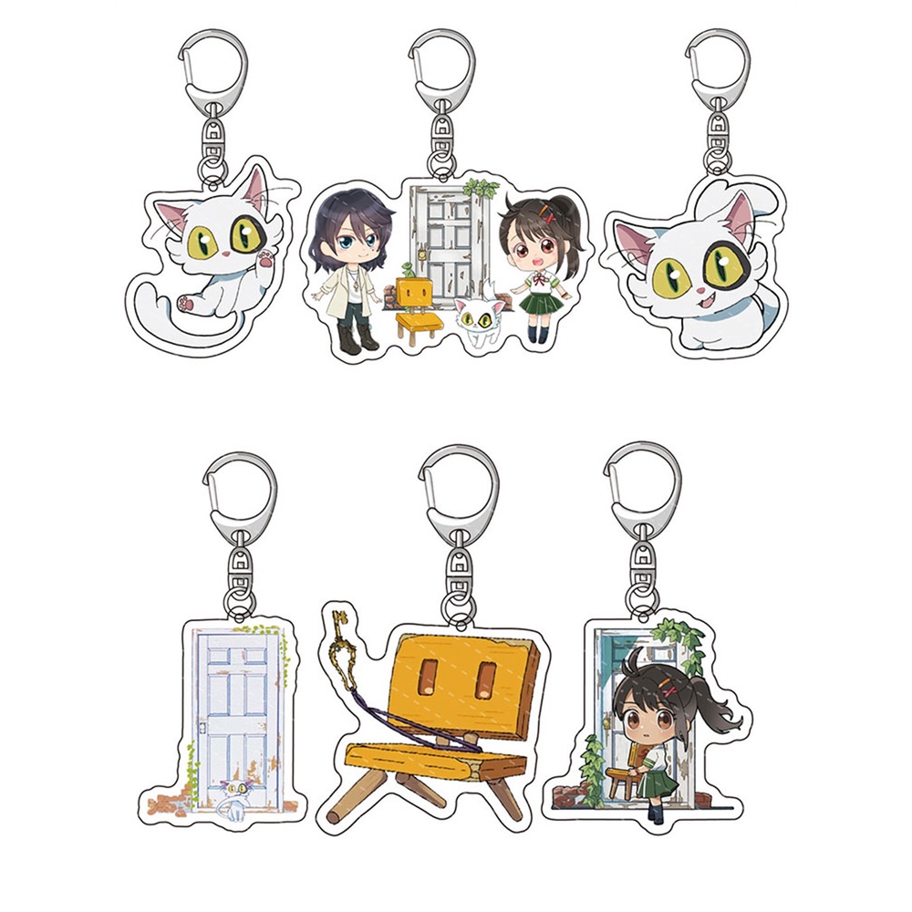 Móc Chìa Khóa In Hình Nhân Vật Anime Suzume No Tojimari