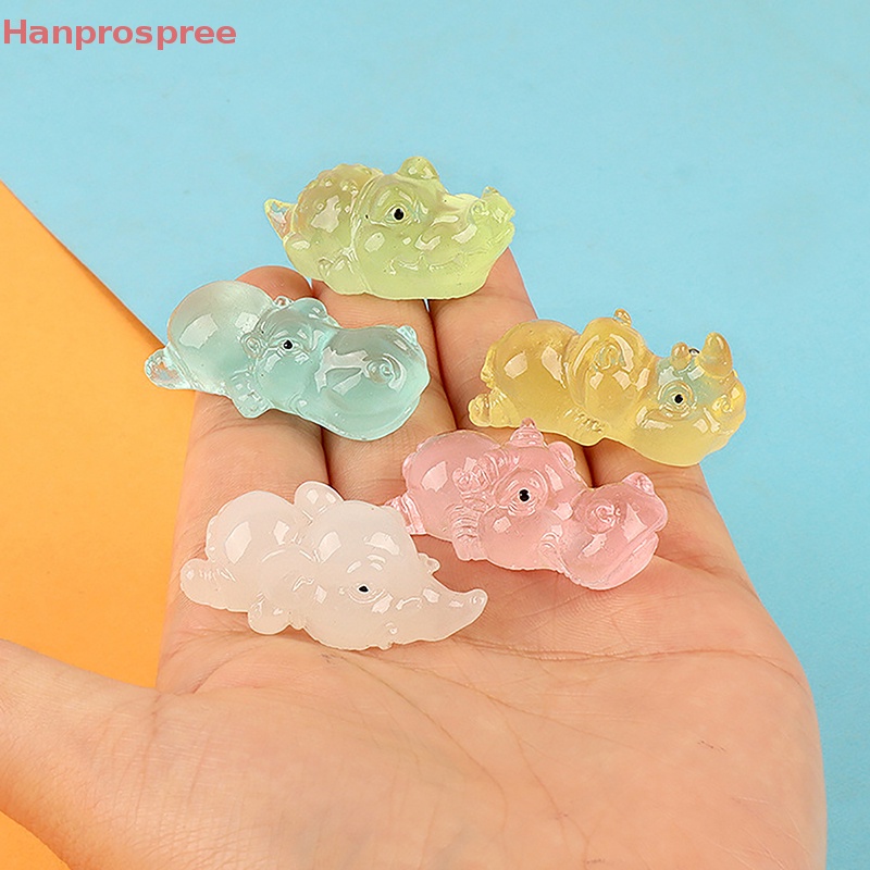 1 Đồ trang trí Động Vật Hoạt Hình Mini Phát Sáng Trang Trí Xe Hơi