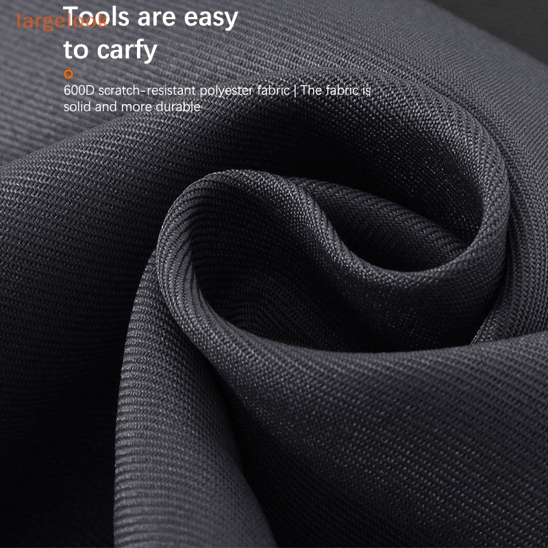 Túi Đựng Dụng Cụ Màu Đen Gắn Khung Trước Xe Đạp MTB Tiện Dụng