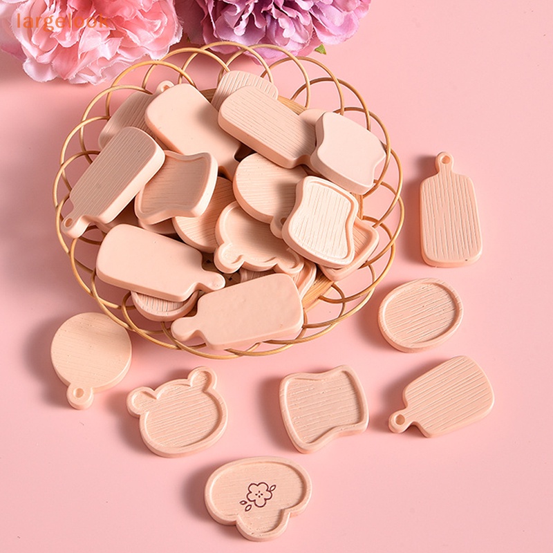 Set 4 Khay Đựng Thức Ăn Đồ Dùng Nhà Búp Bê Kiểu Dáng Hoạt Hình Dễ Thương