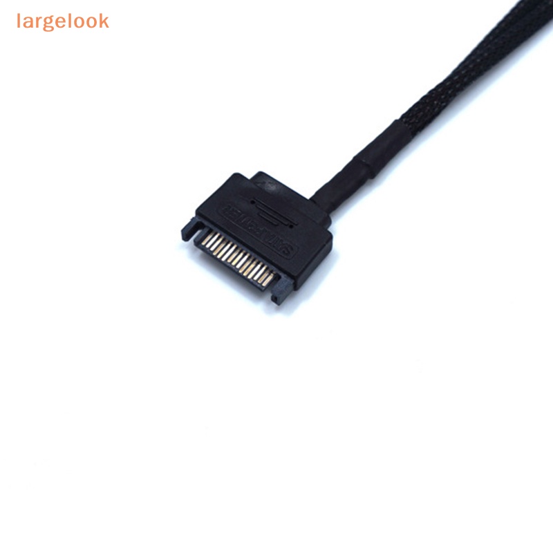 Cáp ChuyểN ĐổI QuạT TảN NhiệT SATA 15Pin Sang 2 * 3pin / 4pin PWM Chuyên DụNg