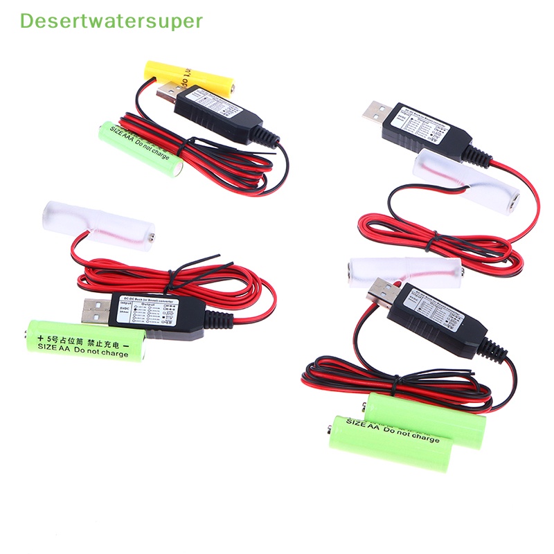 1 Chiếc Dây Cáp Nguồn AA / AAA Thay Thế 1-3 Chiếc 1.5V