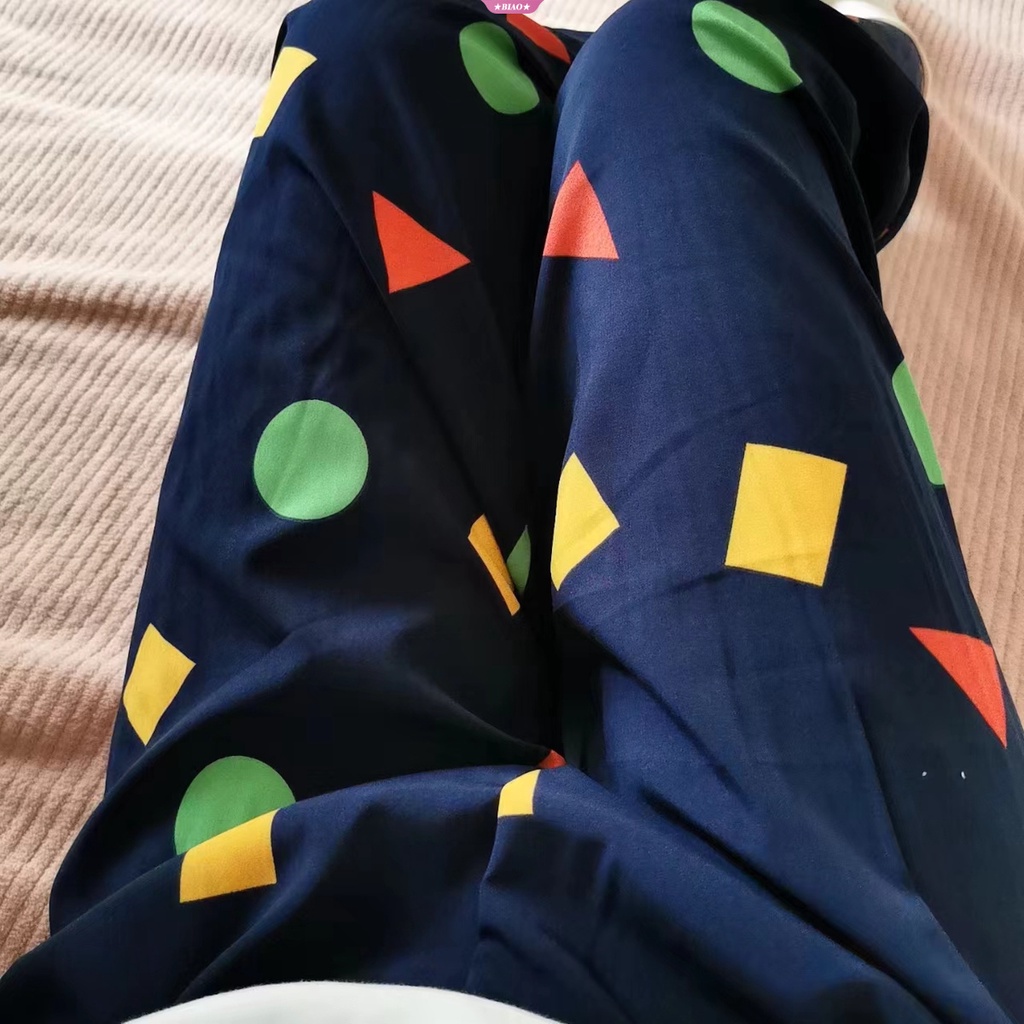 DISNEY Ultra Quần Ngủ Siêu Mỏng In Họa Tiết Hoạt Hình Phong Cách Hàn Quốc Thời Trang Mùa Hè Cho Nữ