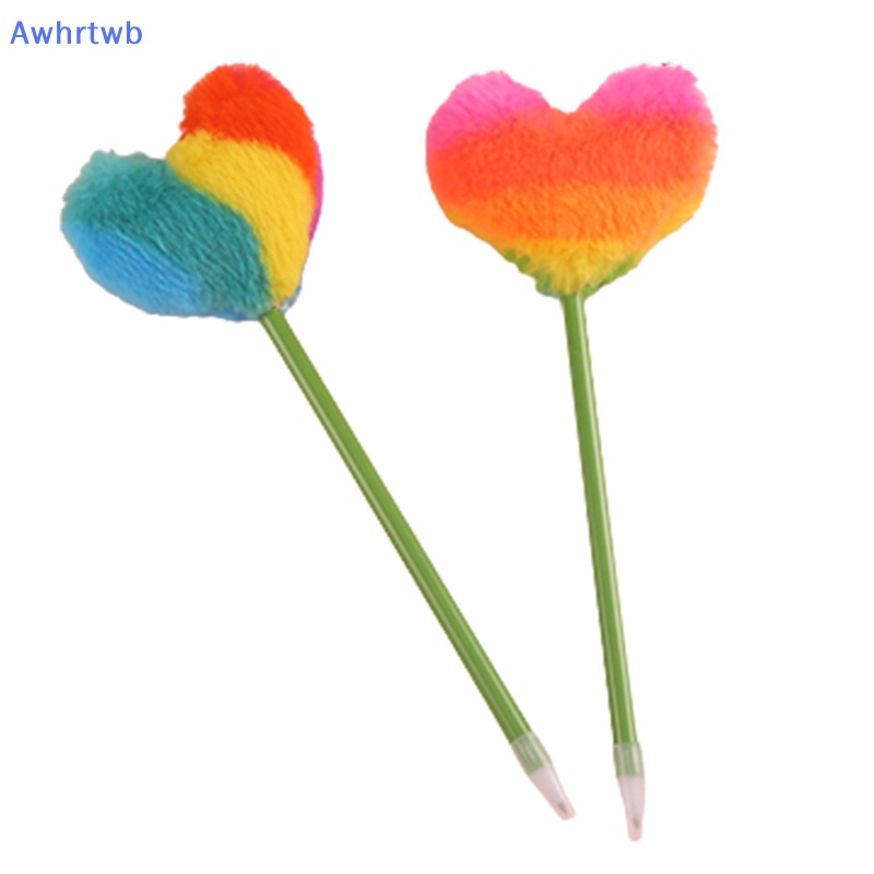 Bút Bi Hình Kẹo Bông Trái Tim Màu Sắc Ngọt Ngào Đáng Yêu Mới