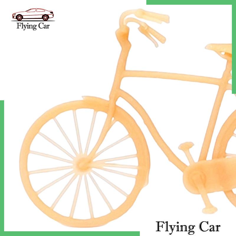 [Lzdjfmy2] Mô Hình Xe Đạp Mini 1 / 64 Trang Trí Phong Cảnh Chụp Ảnh Đường Phố Diorama