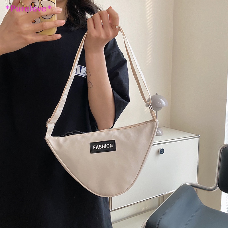 Túi Xách Đeo Vai Hình Tam Giác Phong Cách Thời Trang Nhật Hàn Dành Cho Nữ Mới