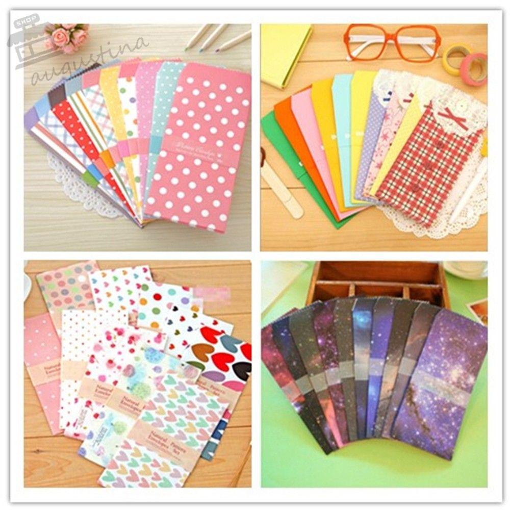 Set 20 / 4 Tấm Thẻ Giấy Nhiều Kiểu Họa Tiết AUGUSTINA