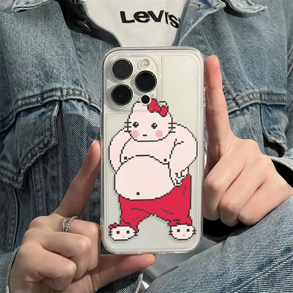 ✅Ốp Điện Thoại Mềm Chống Sốc Họa Tiết Hello Kitty Cho Iphone 13 12 Max 6In7814 Pro11 plus ZWSC