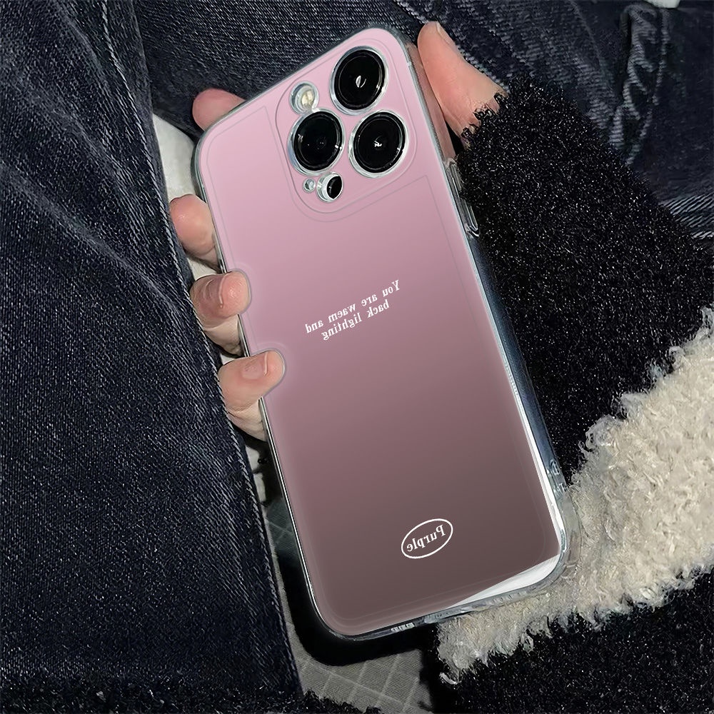 ✅Ốp Điện Thoại Mềm Chống Sốc 13 Phong Cách Đơn Giản Cho Apple plus7811max 6Iniphone12 14pro