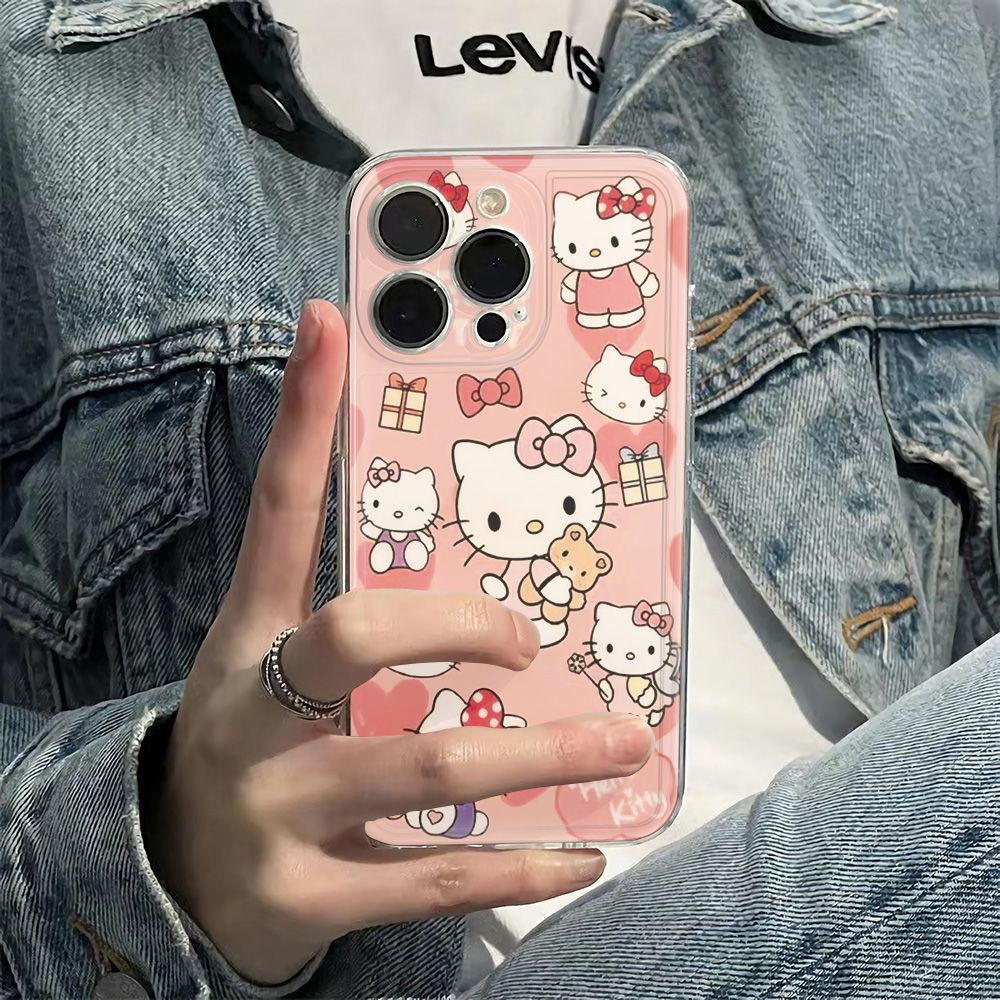 ✅Ốp Điện Thoại Mềm Chống Sốc In Hình Mèo Hoạt Hình Cho Iphone 14pro max11iPhone12 6In13 plus 78 Lfm8