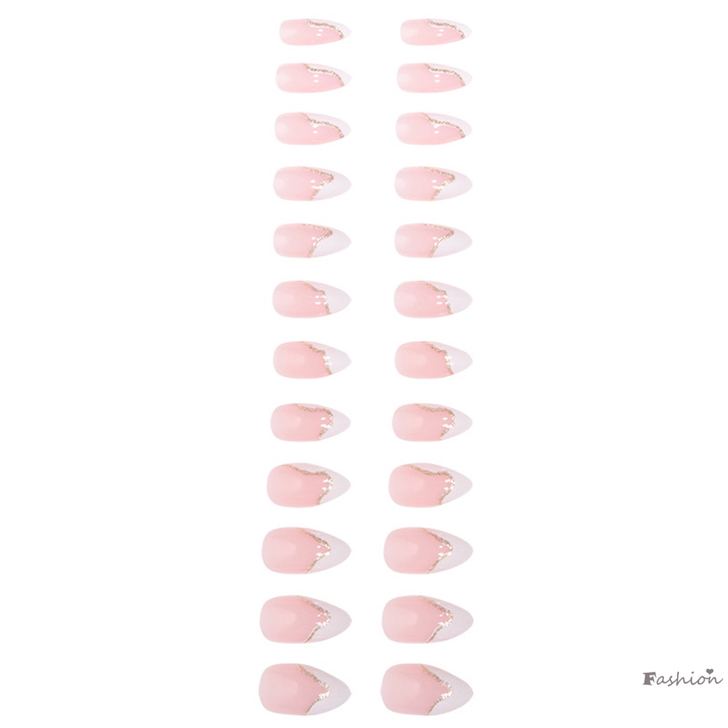 Móng Tay Giả Kiểu Pháp Bất Đối Xứng Kèm Phù Hợp Với Radian Và Độ