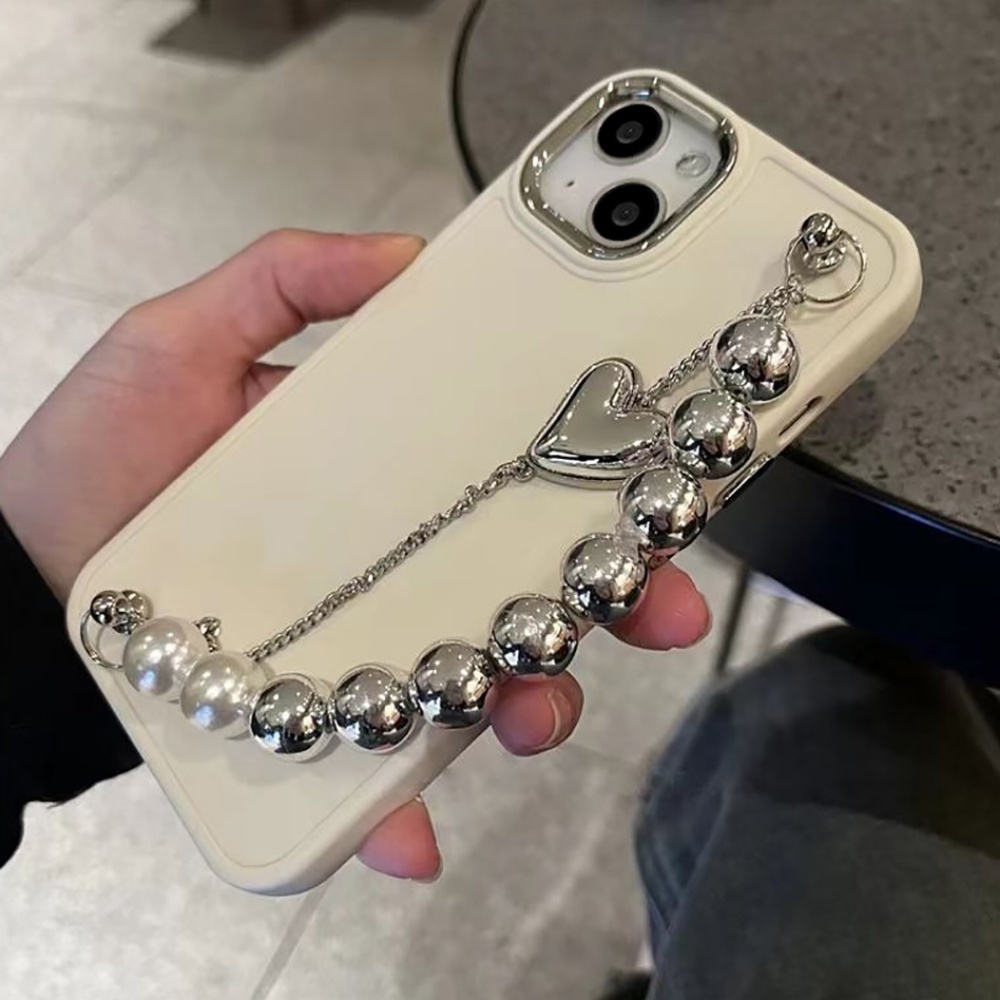 Ốp Điện Thoại TPU Mềm Chống Sốc Màu Trơn Có Vòng Tay Cho IPhone 14 Pro Max 13 12 11 Pro Max