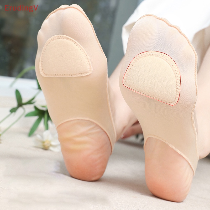 [ErudingV] Vớ Lụa Nửa Bàn Chân Miệng Nông Siêu Mỏng Vô Hình Chống Trượt [Mới]