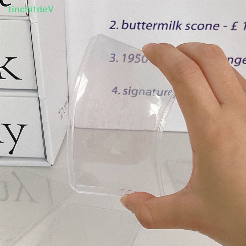 Set 10 Miếng Dán Goo Dày Dặn Trong Suốt Dùng Trang Trí Hộp Sưu Tập DIY