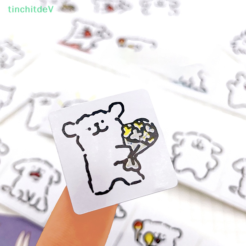 Bộ 500 Miếng Dán Hình Động Vật Hoạt Hình Trang Trí Quà Tặng Cho Bé