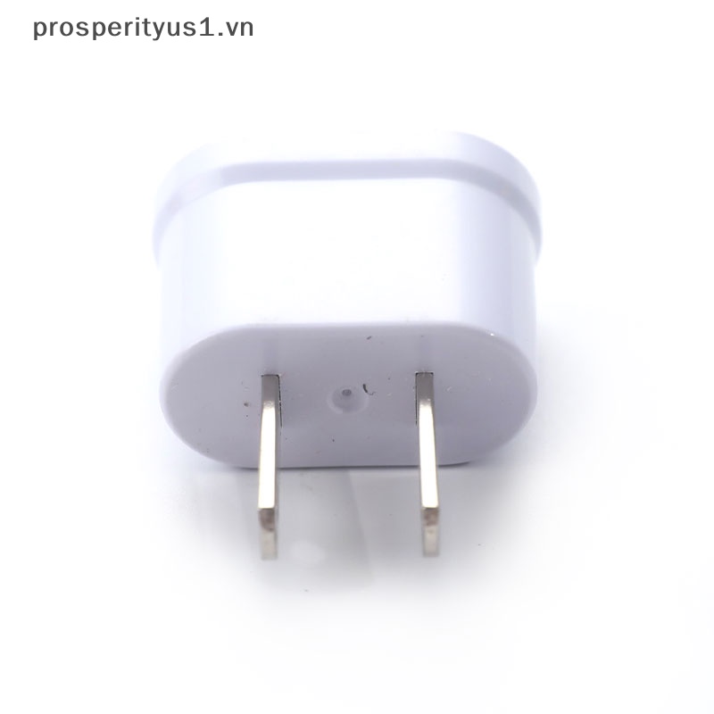 Phích Cắm Chuyển Đổi US Plug Sang EU Đa Năng Tiện Dụng prosperityus1
