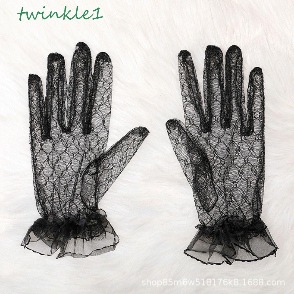 Găng Tay Cô Dâu Trong Suốt Co Dãn Thời Trang