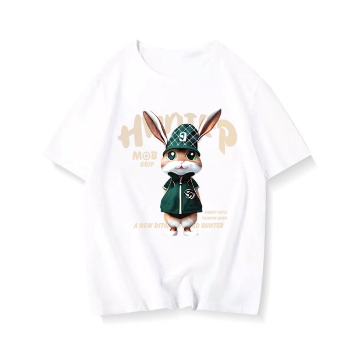 NRVP Áo Thun 100% Cotton Tay Ngắn Phong Cách Hàn Quốc Mới