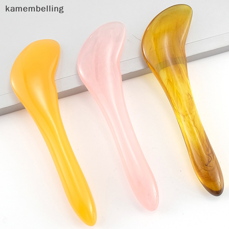 Kamembelling 1 Dụng Cụ Mát Xa Da Mặt Bằng Nhựa Resin Tự Nhiên
