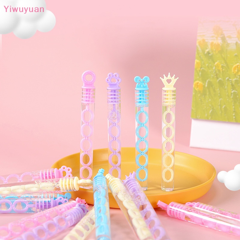 Set 10 Đồ Chơi Thổi Bong Bóng Hình Nơ / Trái Tim Nhiều Màu Sắc Cho Bé