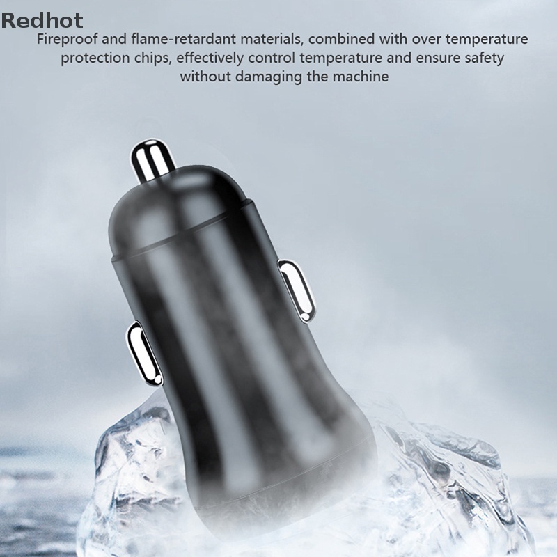 Bộ SạC Nhanh USB 20W PD Type-C QC 3.0 Chuyên DụNg Cho Xe Hơi