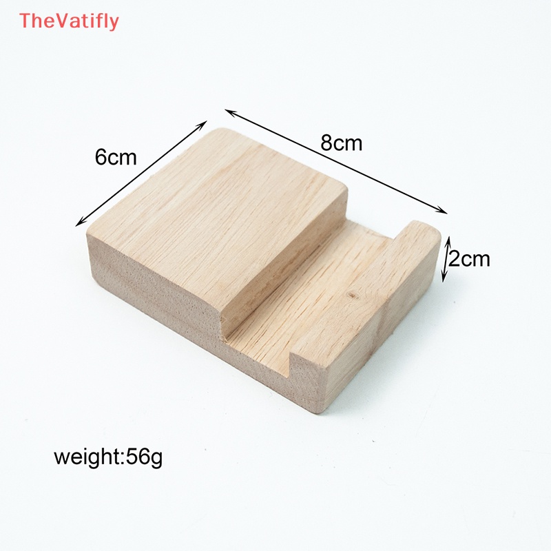 [Thevalifly] 1 Bộ Bảng Gỗ Trơn Có Lỗ Móc Làm Đồ Thủ Công HOT
