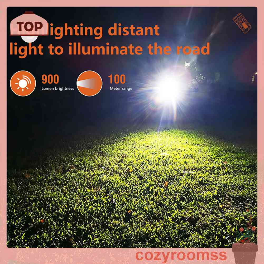 Móc Khóa Đèn Pin Mini Độ Sáng Cao 900LM