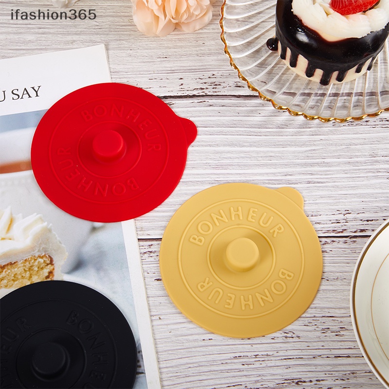 1 X Nắp Silicon Đậy Ly Chống Bụi Bẩn Thông Dụng ifashion365