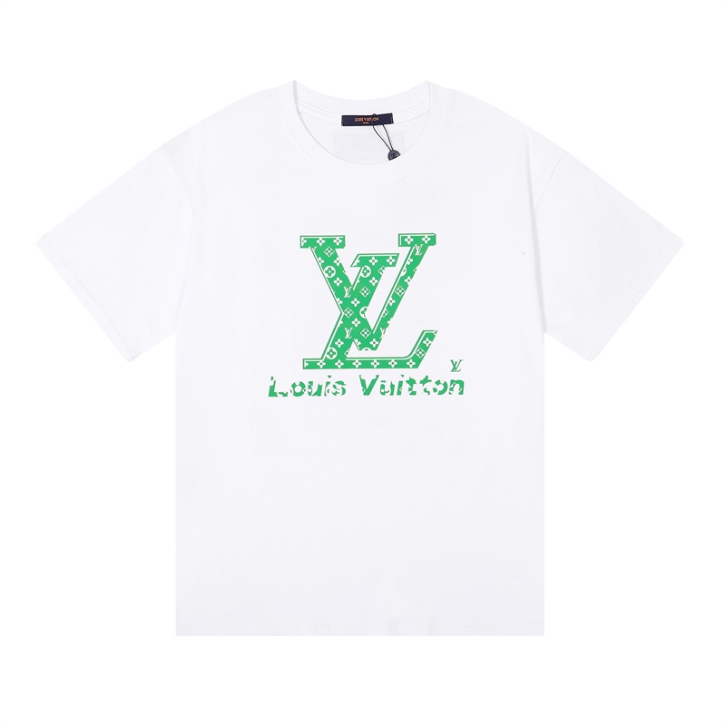 L &amp; V 88- Áo Thun Bóng Rổ Da Tay Ngắn In Logo Thỏ Phun Kỹ Thuật Số Phiên Bản Giới Hạn Cho Nam Và Nữ Giới Hạn