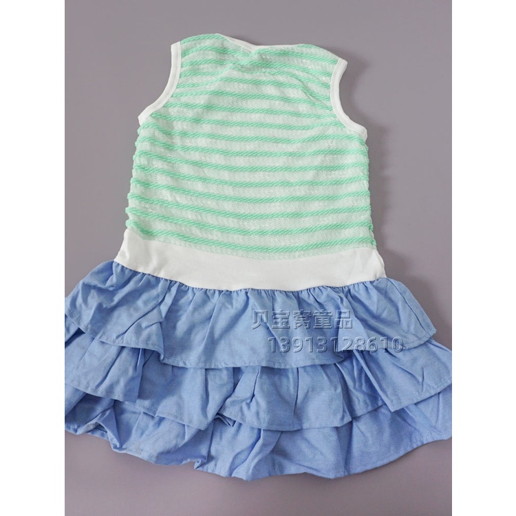 Đầm ren thun phối nơ cho bé hàng xuất Nhật