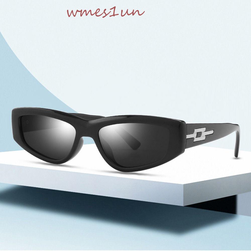 Kính Mát Kiểu Mắt Mèo Chống Bức Xạ WMES15H Y2K Phong Cách Hàn Quốc Thời Trang Cho Nam Và Nữ