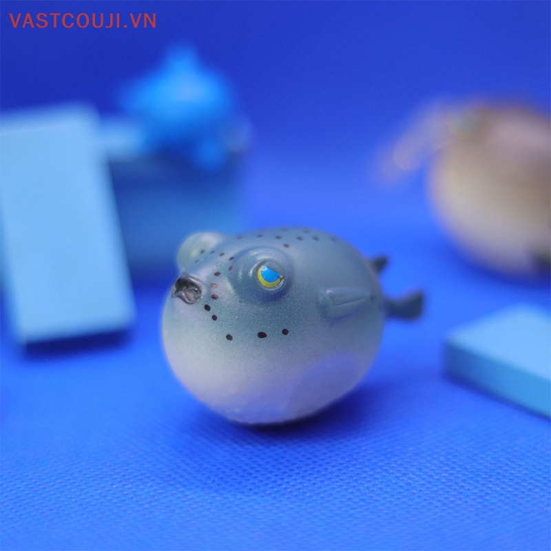 Mô Hình Cá Thổi Bong Bóng Mini Trang Trí Nhà Búp Bê