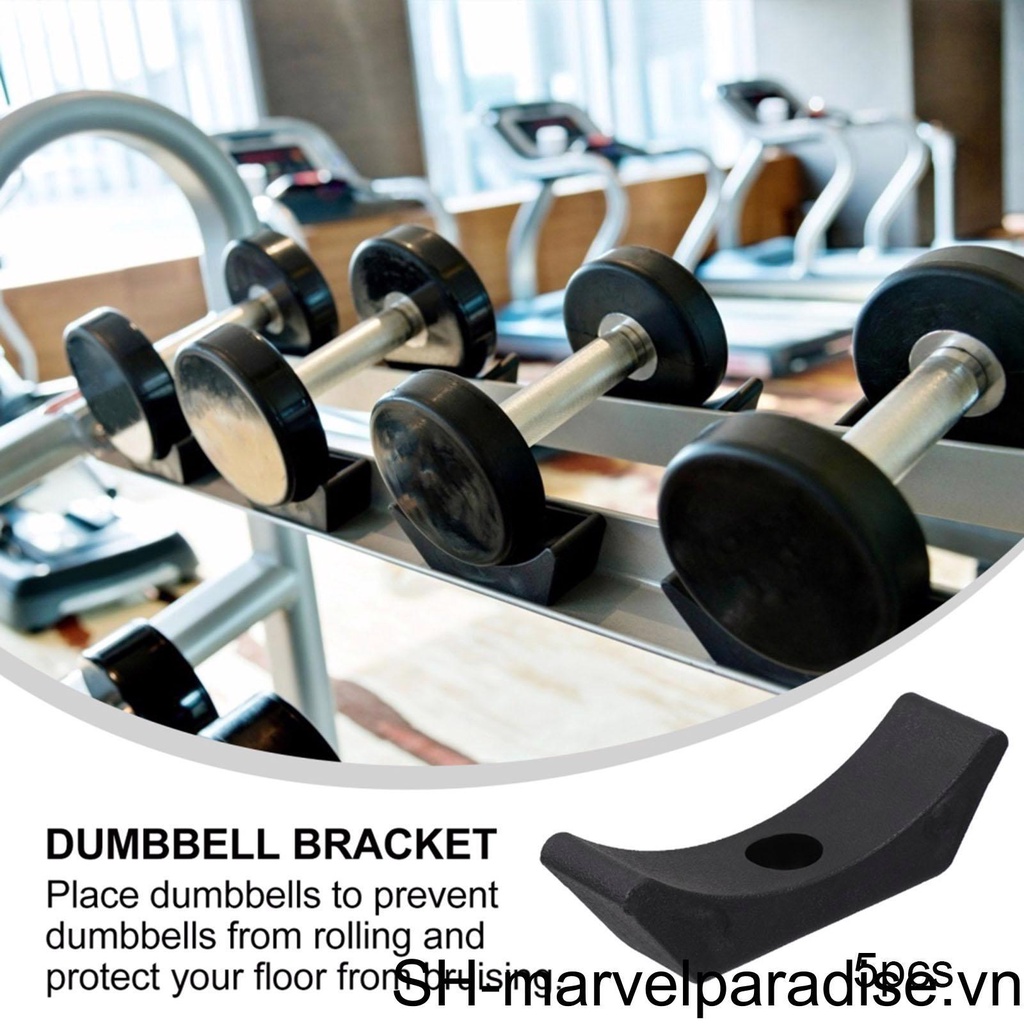 Set 5 Giá Đỡ Tạ Bằng Nhựa Thay Thế Tiện Dụng