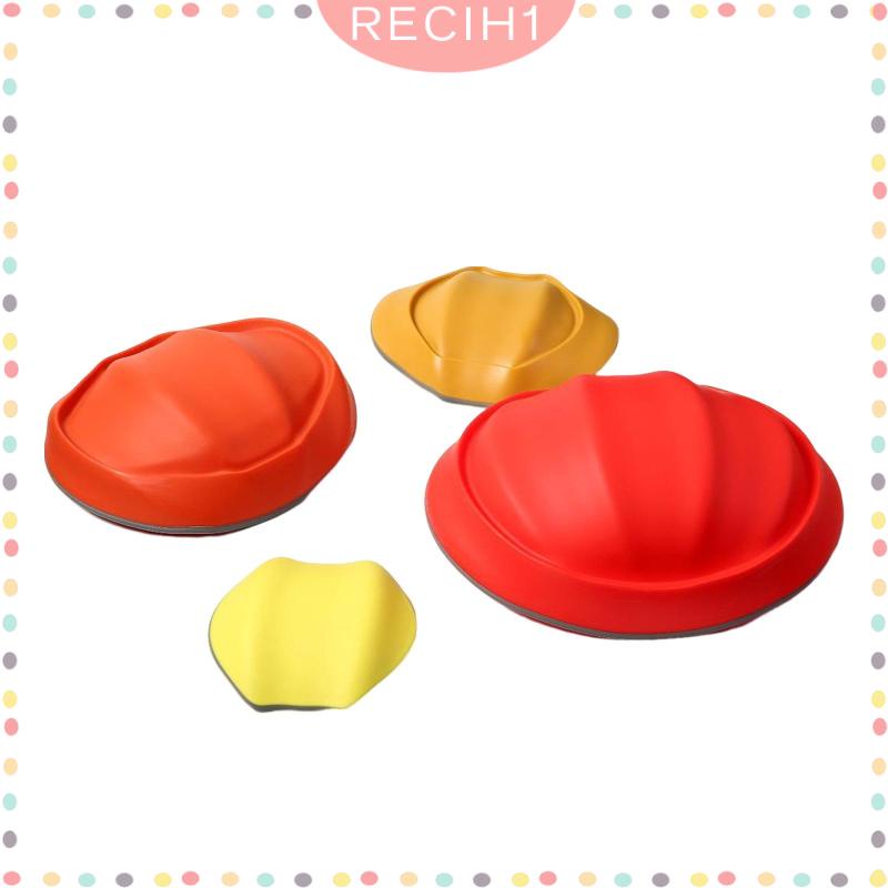 [Recih] Set 4 Viên Đá Nhảy Rùa / Sông Trong Nhà / Ngoài Trời Cho Bé Trai Và Bé Gái