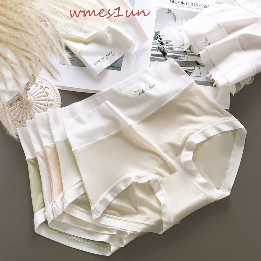 Quần Lót Thể Thao WMES15H Chất Liệu Cotton Lụa Lạnh Mềm Mại Hai Màu Siêu Mỏng Lưng Cao Nhanh Khô