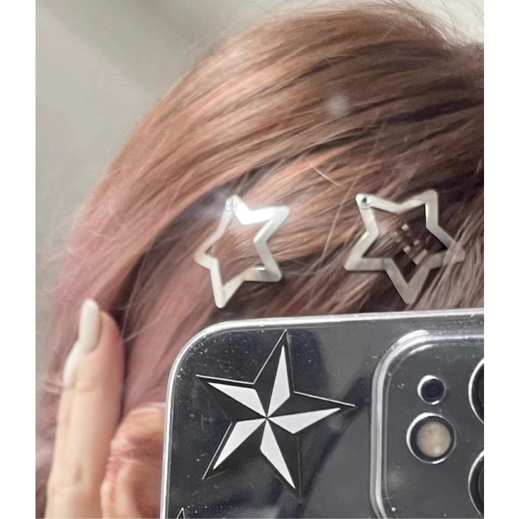 Kẹp TóC HìNh Ngôi Sao Năm CáNh Dễ Thương Cho Bé GáI Y2K