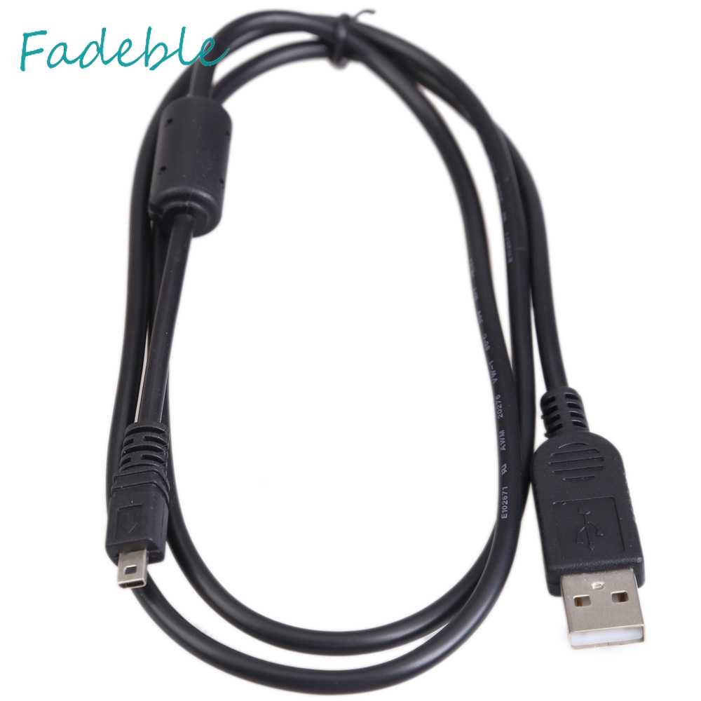 Cáp Dữ Liệu 1m 8 Pin USB Sang PC Cho Nikon Olympus Pentax Sony Panasonic Sanyo
