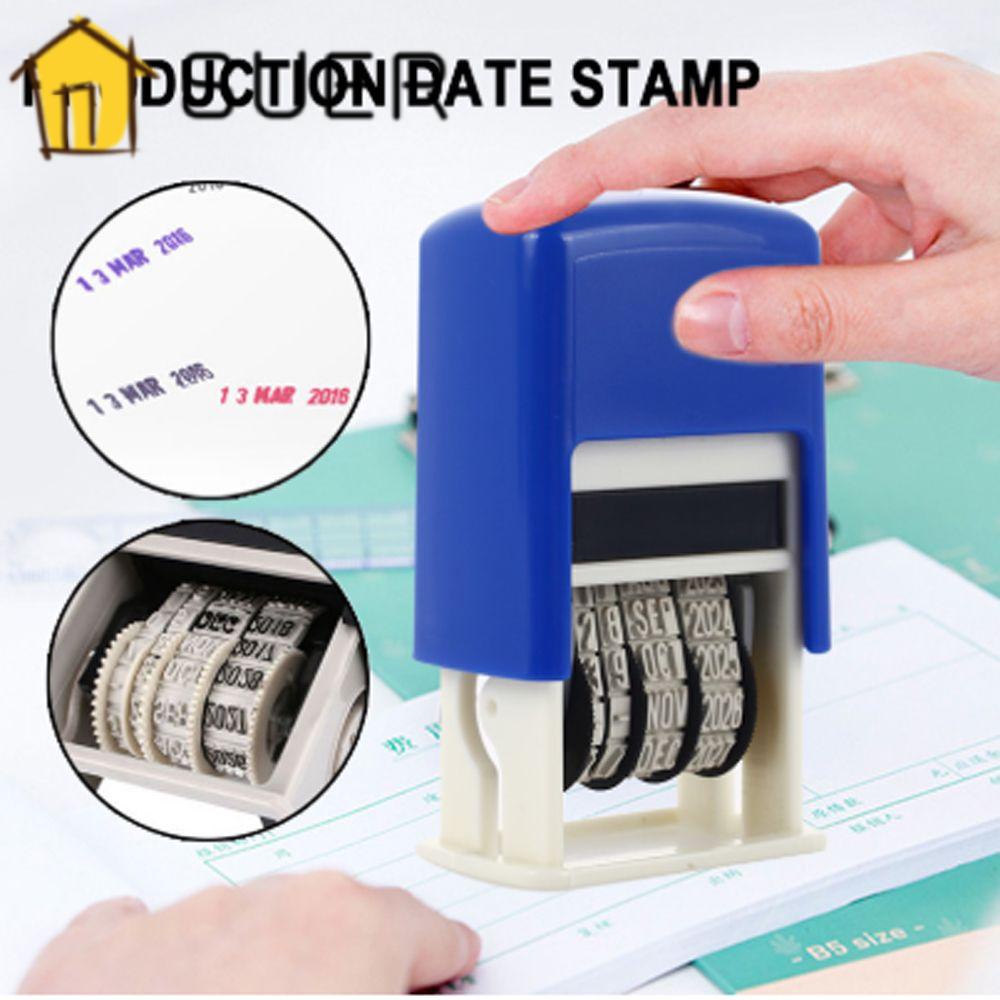 Con Dấu Nhựa In Ngày Tháng Trang Trí Sổ Tay DIY