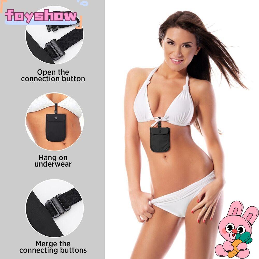 Ví Siêu Mỏng Đựng Tiền Xu Đeo Thắt Lưng Tiện Dụng Mang Theo Du Lịch Cho Nữ