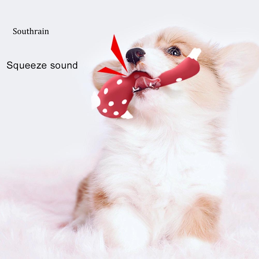 Đồ Chơi Nhai Gặm Hình Động Vật Bằng Cao Su Giúp Huấn Luyện Thú Cưng