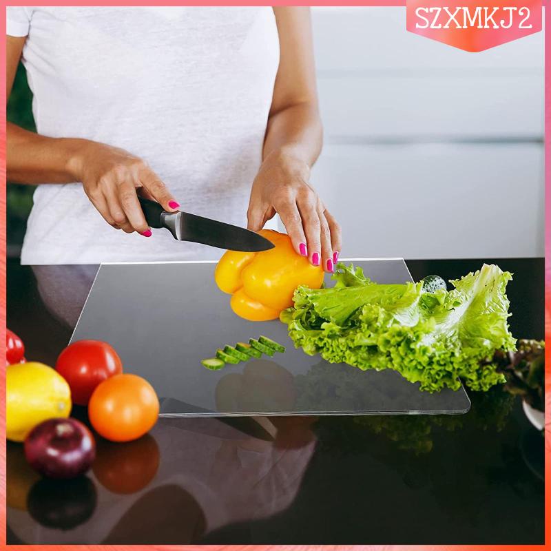 [szxmkj2] Thớt Cắt Tráng Miệng Trong Suốt Cỡ Lớn