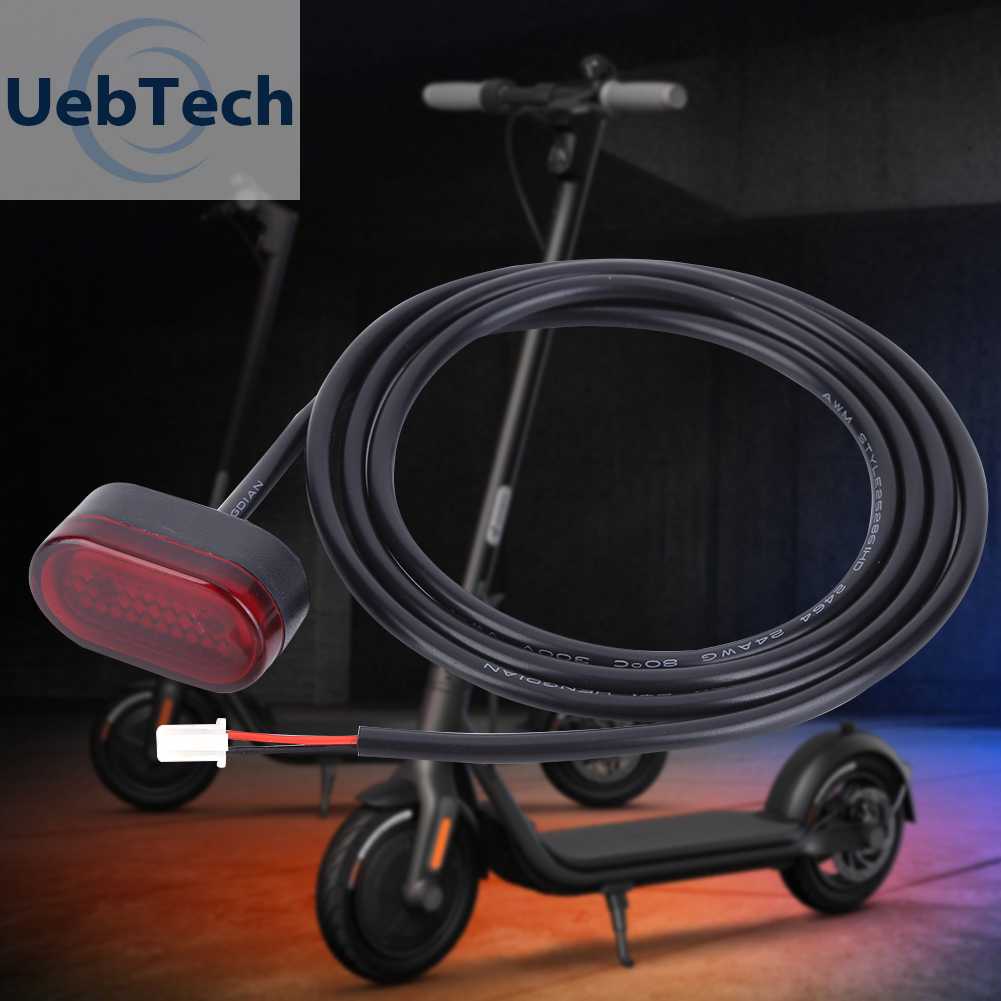 Đèn LED Cảnh Báo An Toàn Phía Sau Kèm Dây Cáp Dành Cho Xe Đạp Ninebot F30 F40