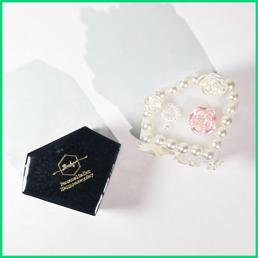 Hộp Đựng Trang Sức Bằng Silicon Mềm Có Nắp Hình Trái Tim DIY