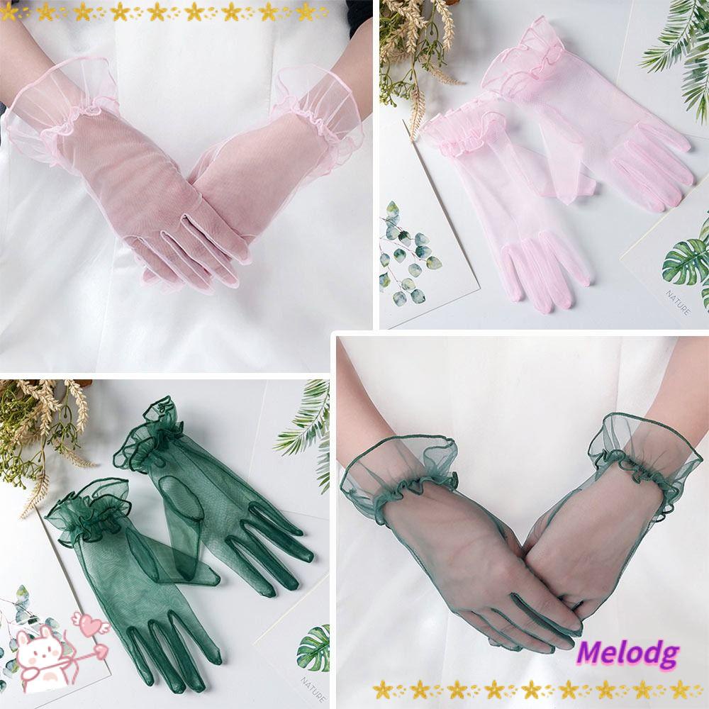 1 Cặp Găng Tay Ren Thời Trang Dành Cho Cô Dâu