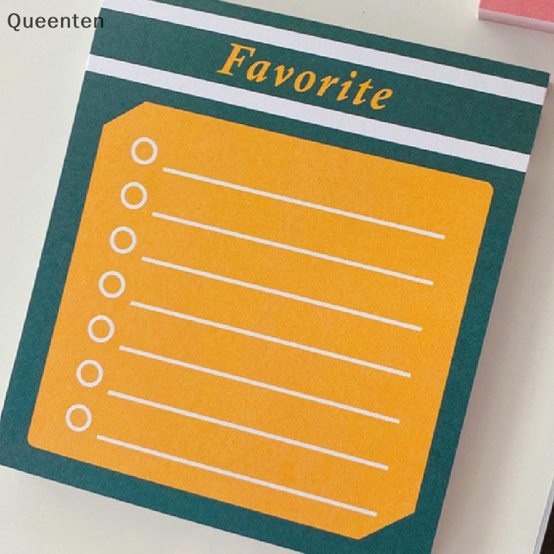 Set 50 Tờ Giấy Ghi Chú Tự Dính Dùng Lên Kế Hoạch Tiện Lợi