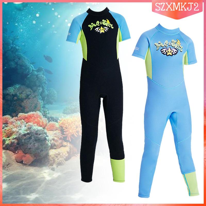 Bộ Đồ Bơi Lặn Dày 2.5mm Dành Cho Trẻ Em Zxmkj2