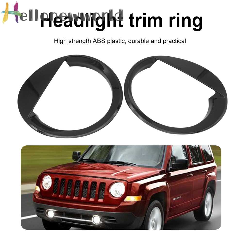 Bộ 2 Khung Bảo Vệ Đèn Pha Trước Cho Xe Hơi Jeep Patriot